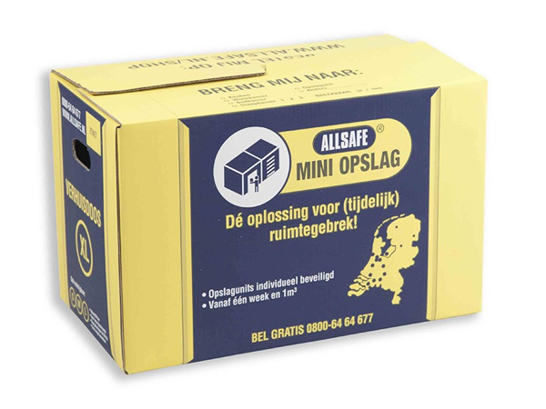 Verhuisdoos XL pallet 260 stuks Goedkopeverhuisdoos