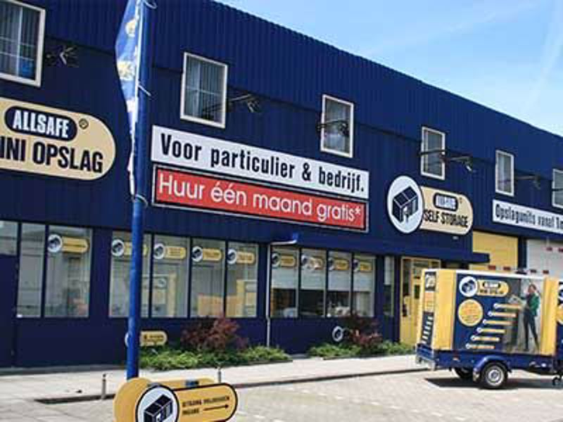 Afhaalpunt ALLSAFE Mini Opslag Amsterdam Zuid