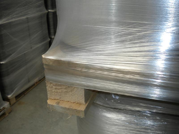 Wikkelfolie rondom pallet